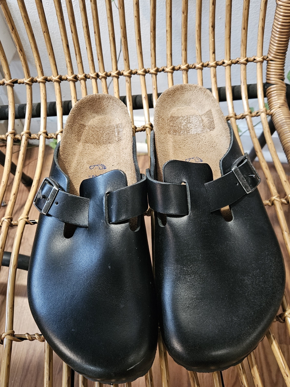 New Birkenstock Boston Clog Slip-On - Matte Leather - Picture 3 of 5